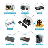 Optonica alimentatore led 24v per interni nero 3 anni di garanzia inclusa *** potenza 72w, confezione 1