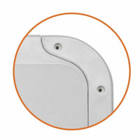 Sportello contenitore stagno in ass mm 275x375 bianco ral 9003