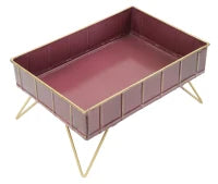 Svuota Tasche Glam Bordeaux Cm 32X21.5X15.5