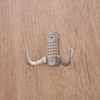 Mobile per Ingresso in Legno Set 3 Pezzi con Scarpiera, Appendiabiti e Specchio, 80x27x46.5cm - Color Legno