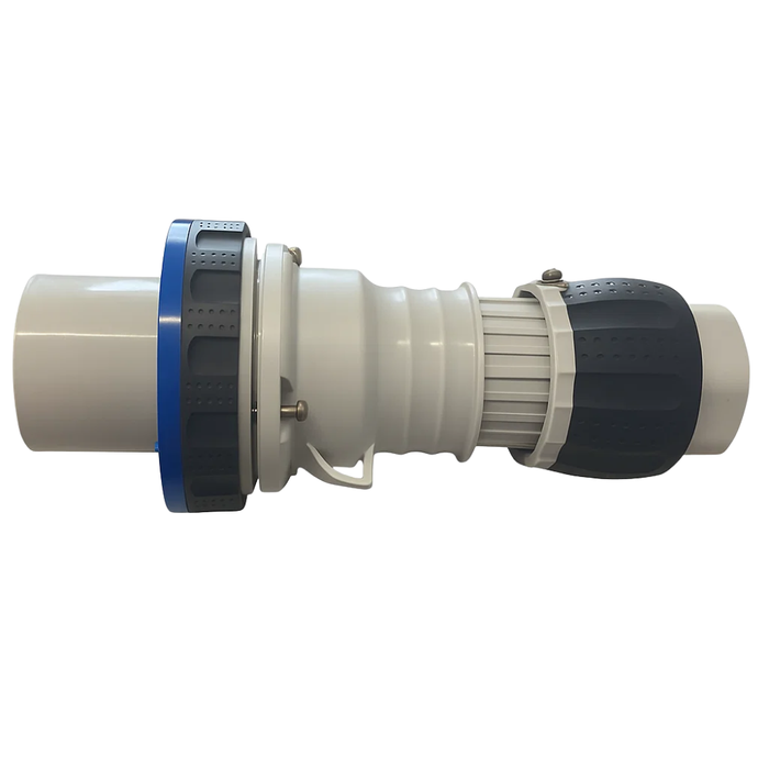 Spina mobile diritta hp ip66 63a 200-250v blu