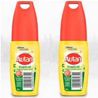 Multipack da 2 autan tropical vapo azione fino a 8 ore confezione da 100 milliliter ciascuno