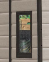 Casetta da Giardino Manor 6x8, Beige, 185,8 X 236,8 X 227 h