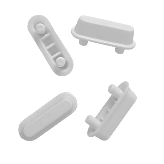 Paracolpi universali per sedile copriwater wc kit 4 pezzi ogomondo