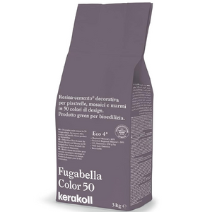 Stucco ibrido piastrelle fugabella impermeabile resistente confezione 3 kg *** colore- n 50, confezione 1