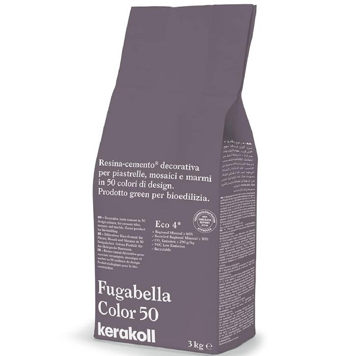 Stucco ibrido piastrelle fugabella impermeabile resistente confezione 3 kg *** colore- n 50, confezione 1