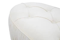 Panca Ovally Crema Cm 102X40,5X42