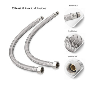 Miscelatore monoforo ottone cucina england one cromato erogazione orientabile *** confezione 1