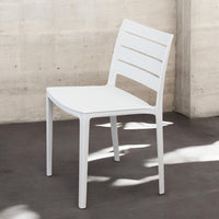 SEDIA IN PROLIPROPILENE BIANCA HALLIE