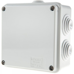 Scatole di derivazione gewiss serie 44 ce stagne in tecnopolimero ip55 *** dimensioni 100 x 100 x 50 millimetri, conf...