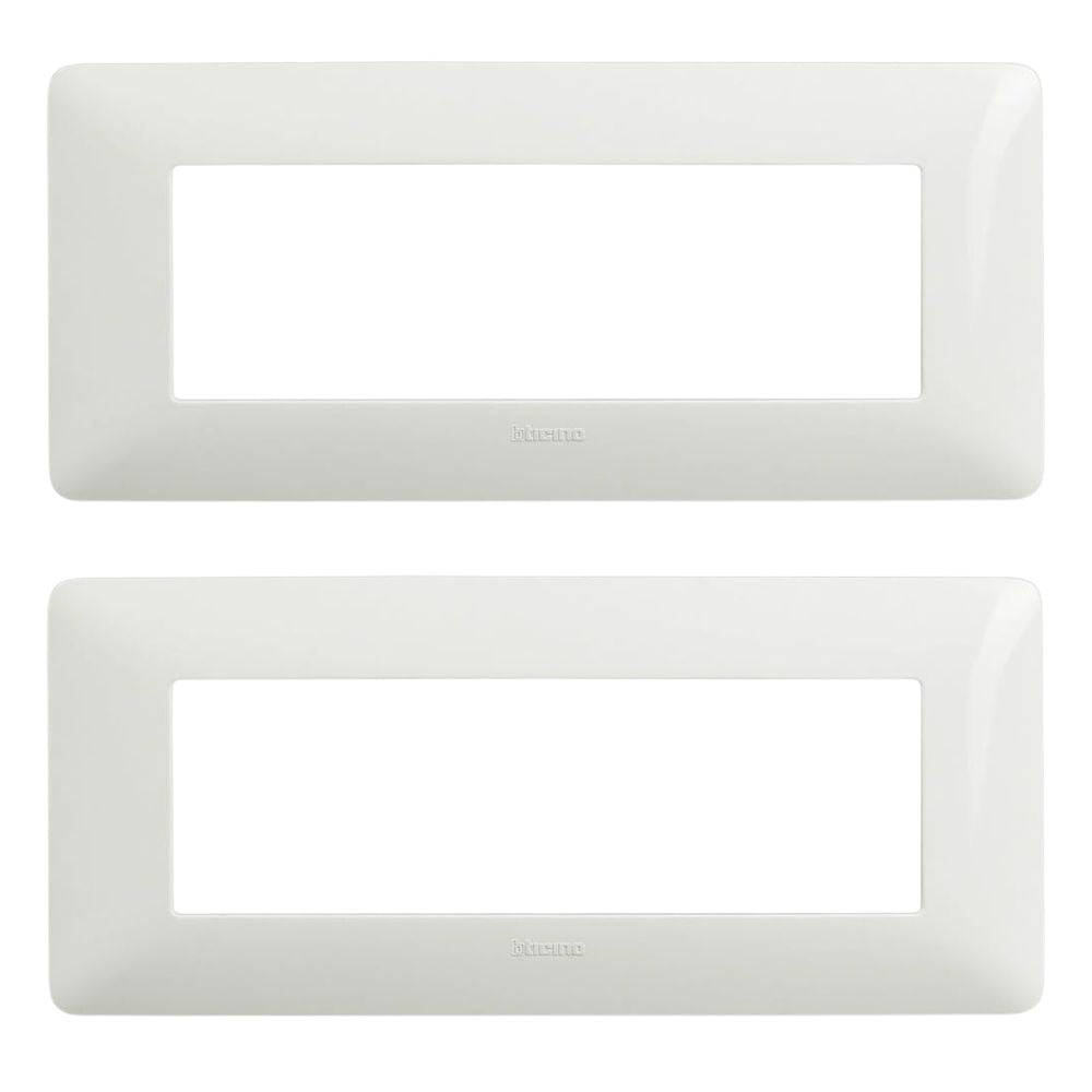 Bticino matix placca 6 posti tecnopolimero bianco am4806bbn pezzi 2