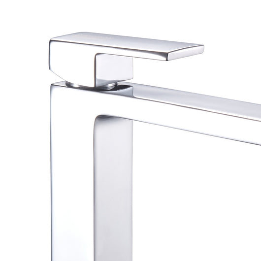 Ogomondo miscelatore rubinetto lavabo appoggio purple bocca alta cromo lucido *** confezione 1