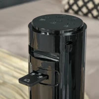 Ventilatore Colonna Oscillazione 70°, Timer 12,h Pannello a LED, 45W, Telecomando, 2 Modalità di Controllo, Nero