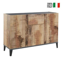 Credenza madia 120x40cm ingresso soggiorno 3 ante cassetto Rachel Report