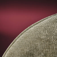 Set di 2 sgabelli da bar regolabile in metallo e tessuto con base