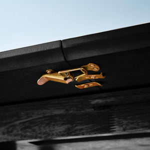 Tavolo da pranzo rettangolare allungabile in legno di hevea e