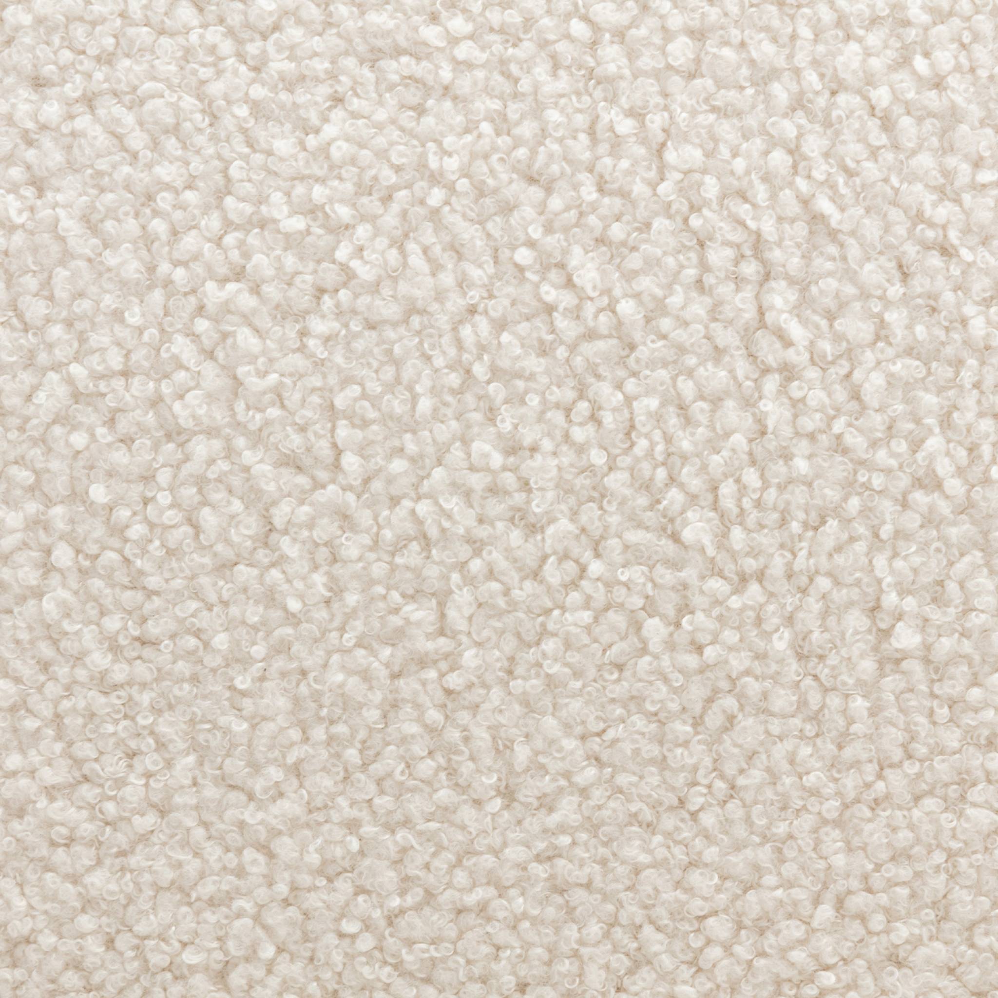 Poltrona scandinava in legno di hevea, bianco