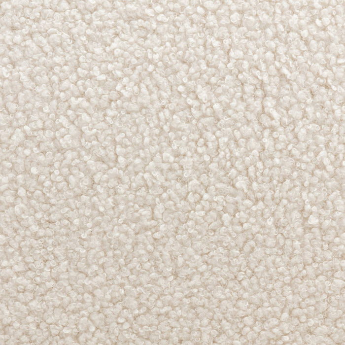 Poltrona scandinava in legno di hevea, bianco