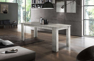 Tavolo per sala da pranzo moderno allungabile 90x140-190cm Jesi Gris