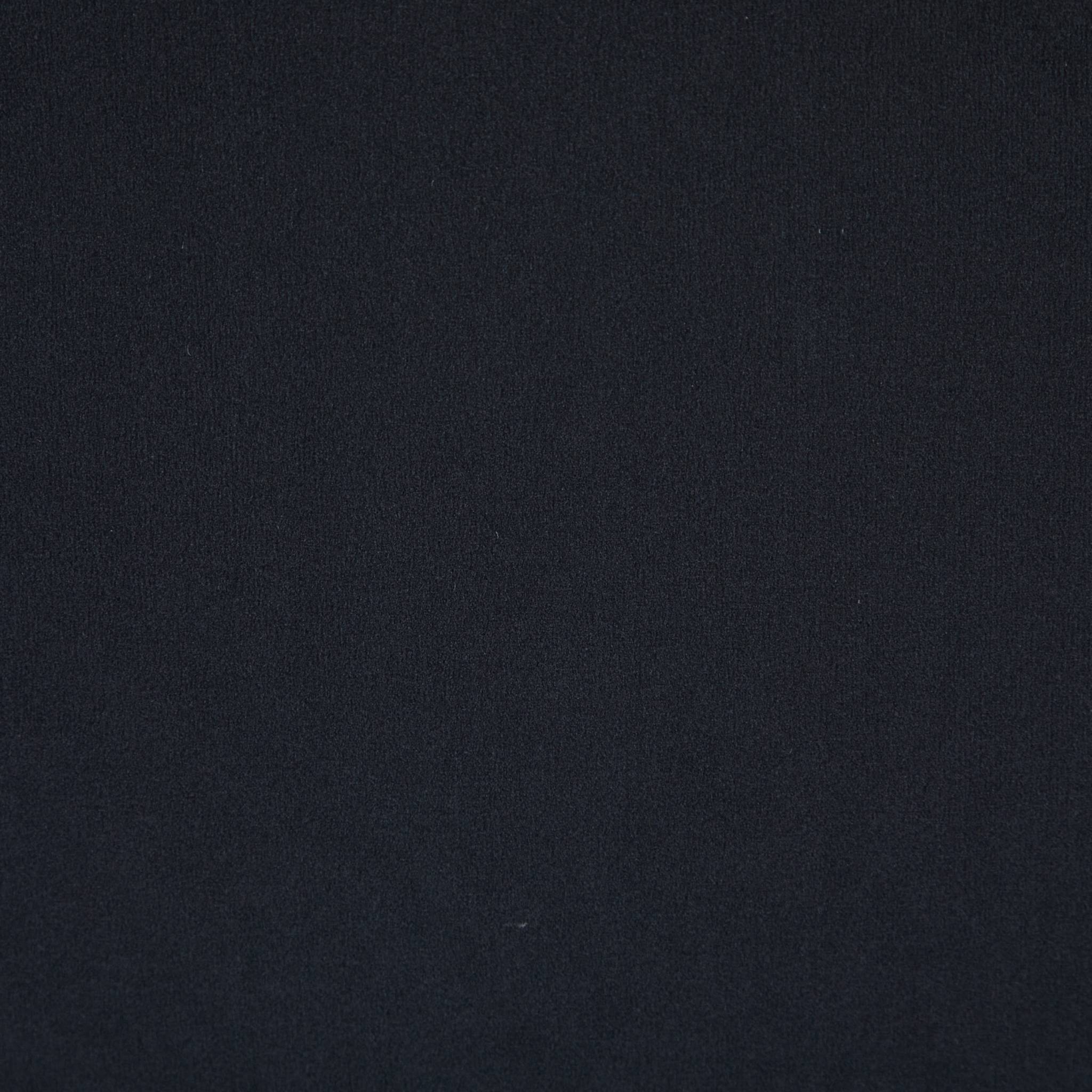 Poltrona scandinava in legno di hevea e velluto, nero