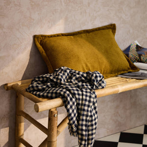 Panchina in bambù, marrone naturale