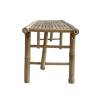 Panchina in bambù, marrone naturale