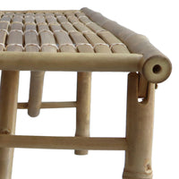 Panchina in bambù, marrone naturale