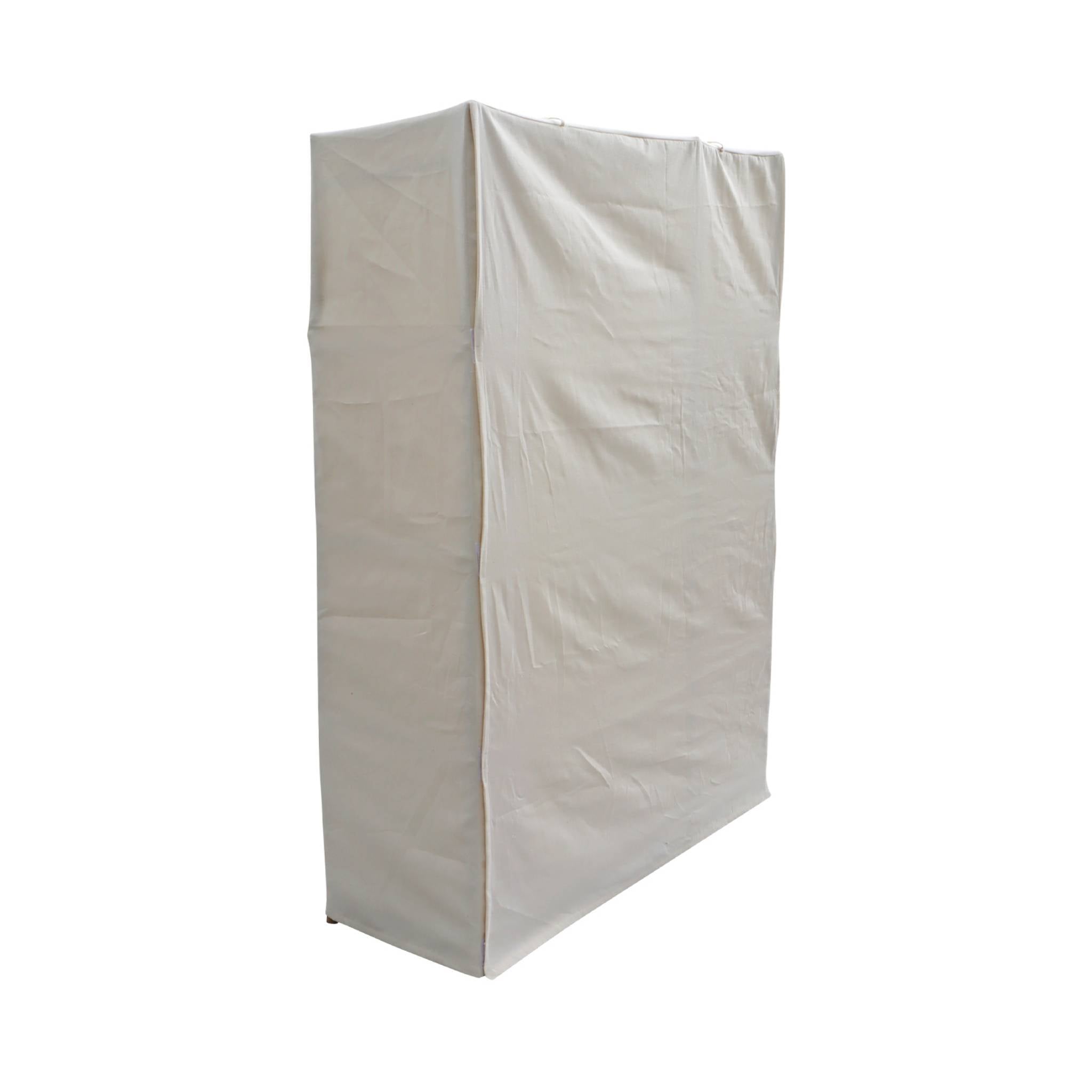 Armadio in bambù, 3 ripiani, marrone naturale