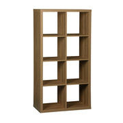 Libreria a 4 livelli con 8 scomparti, albero di mango