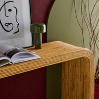 Console in rattan naturale, 110cm, marrone naturale