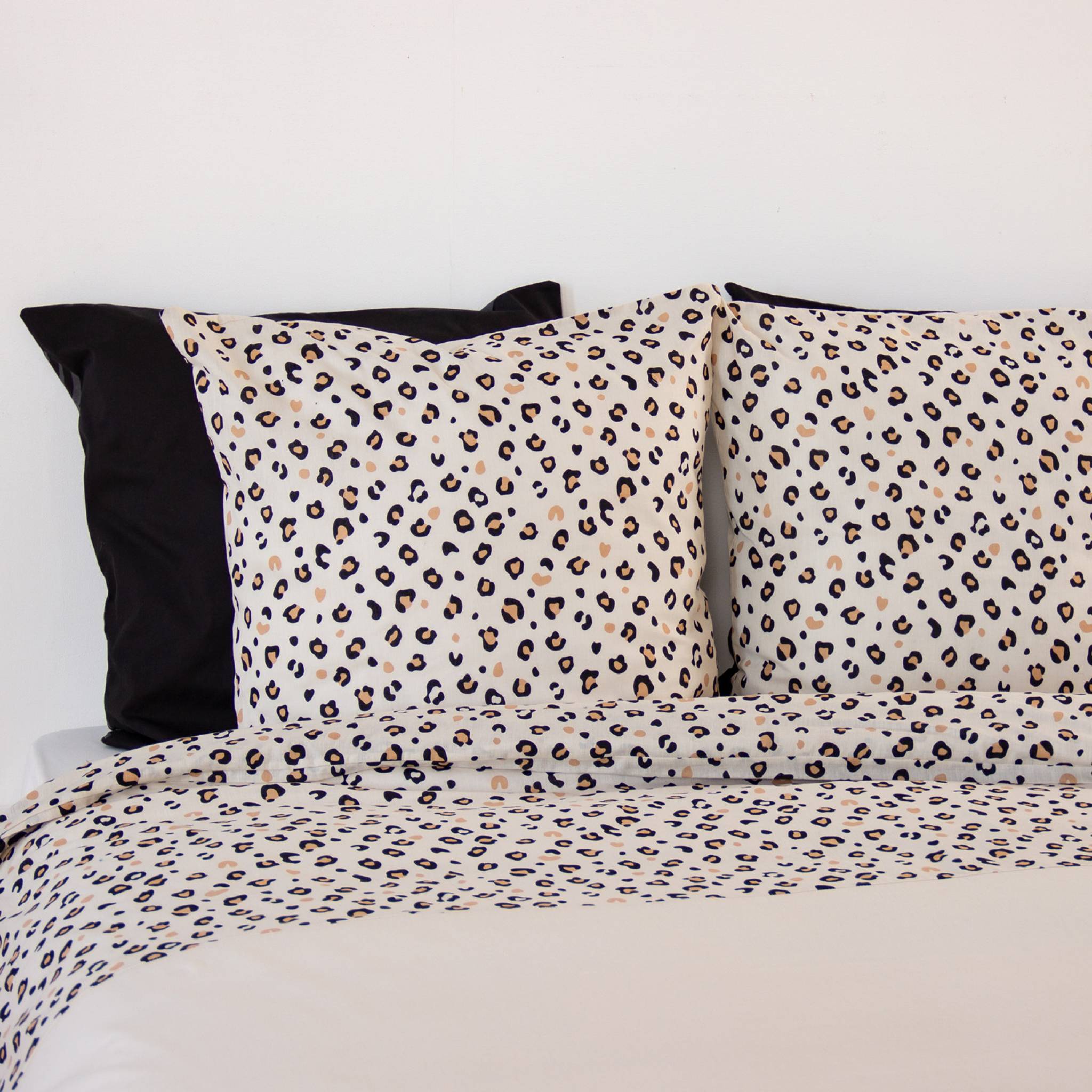 Set di biancheria da letto in cotone reversibile, 2 posti