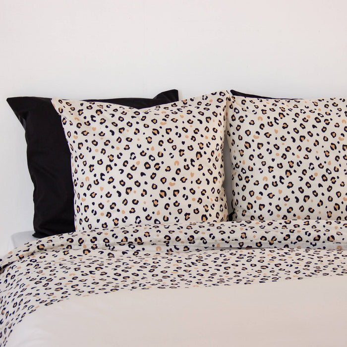 Set di biancheria da letto in cotone reversibile, 2 posti