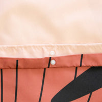 Set di biancheria da letto in microfibra reversibile stampato panda 1