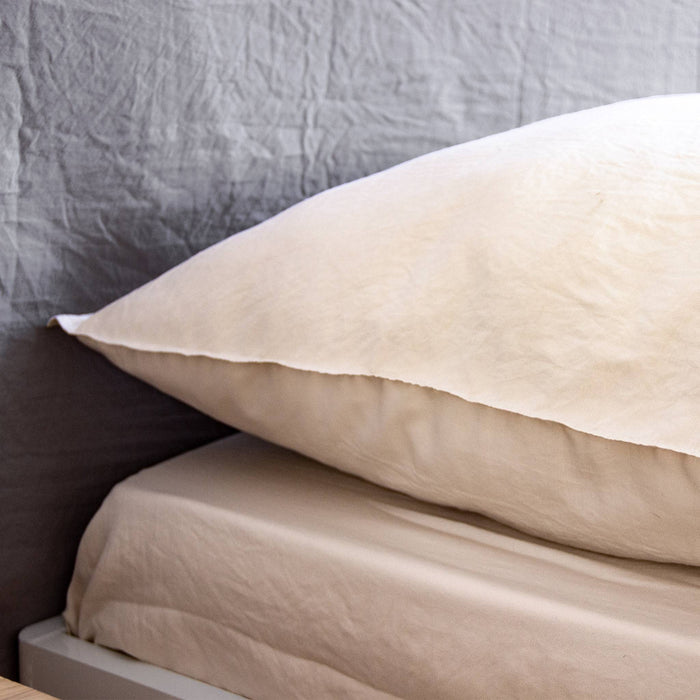 Set di biancheria da letto in microfibra lavata a sabbia a 2 posti