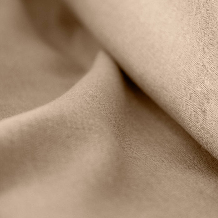 Biancheria da letto reversibile motivo chevron 2 posti greige, grigio