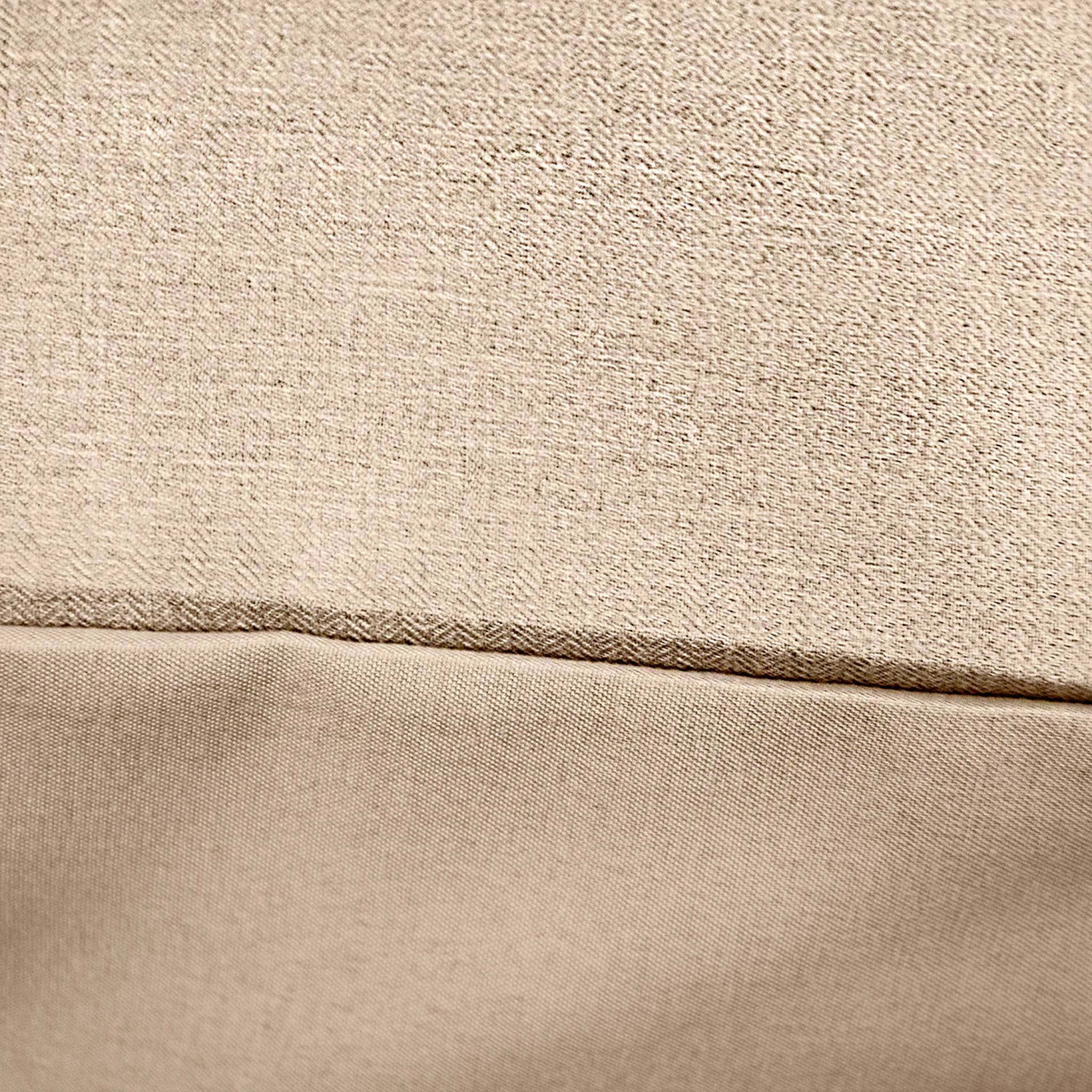 Biancheria da letto reversibile motivo chevron 2 posti greige, grigio