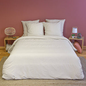 Set biancheria da letto in poliestere reversibile, 2 posti