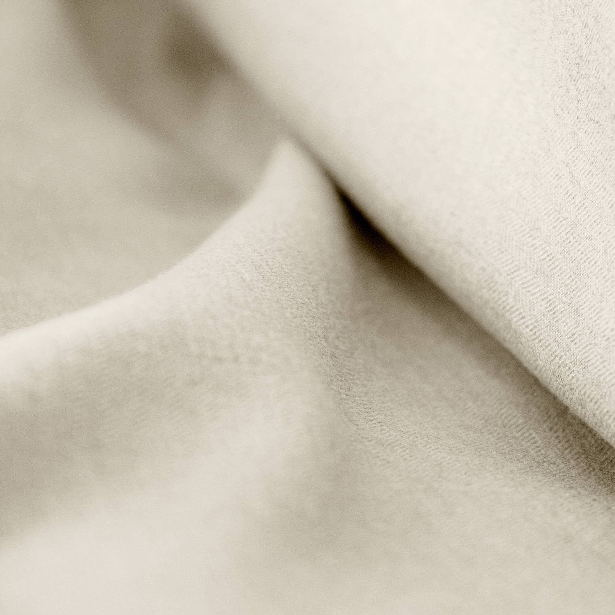 Biancheria da letto reversibile motivo chevron 2 posti crema, crema