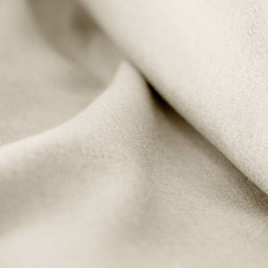 Biancheria da letto reversibile motivo chevron 2 posti crema, crema