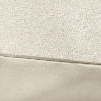 Biancheria da letto reversibile motivo chevron 2 posti crema, crema