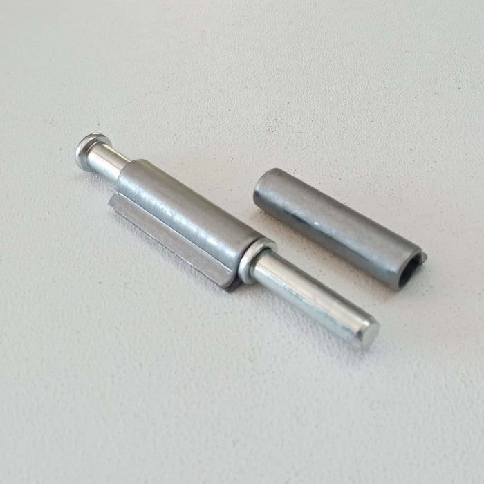 Ibfm 140mm a 2 ali cerniera da saldare per porte a battente in metallo