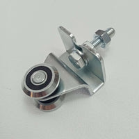 Ibfm art. 338/2 carrello in acciaio zincato con staffa e 2 ruote da 24m per monorotaia 339p