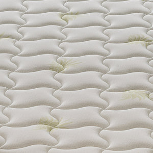 Materasso Piazza e Mezza 120x200 in Memory Foam 9 Zone differenziate - alto 25 cm - Rivestimento all'aloe