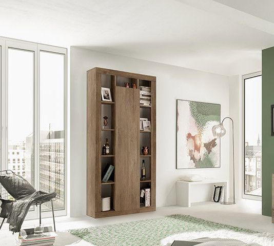 Libreria dispensa 1 anta Mercure, ZLCLIBRIM01