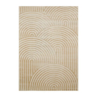 Tappeto interno motivo archi beige