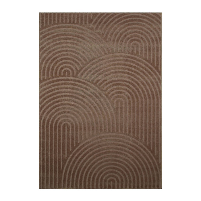 Tappeto interno motivo archi mocha