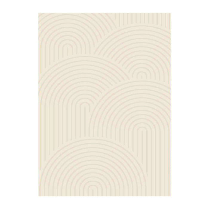 Tappeto interno motivo archi crema