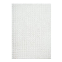 Tappeto da interno bubble bianco, bianco