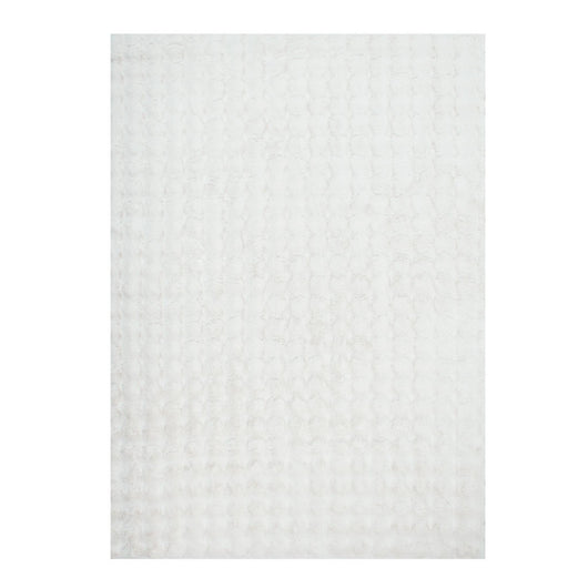 Tappeto da interno bubble bianco, bianco