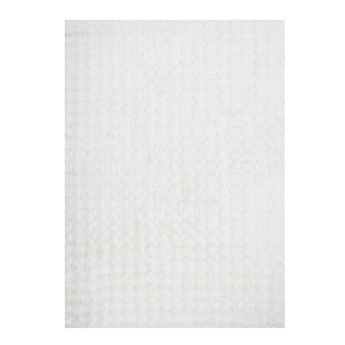 Tappeto da interno bubble bianco, bianco